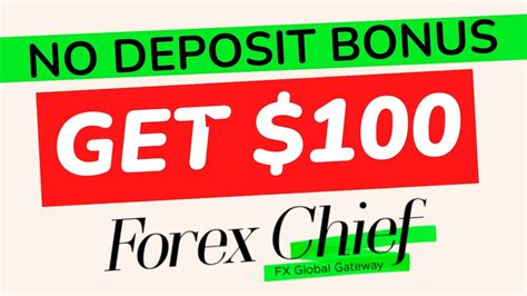 forexchief welcome bonus  Open a Demo Account
